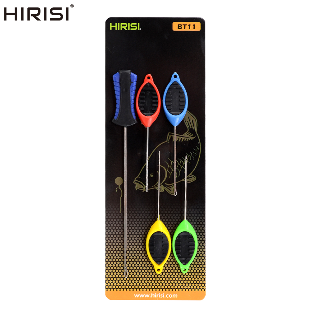 Ice Fishing Tip Up - Hirisi Karpfenangel-Ködernadel-Set, Pop-Up-Boilie-Rig-Nadel, Karpfenhaken-Verbindungsnadel, Angelzubehör BT11