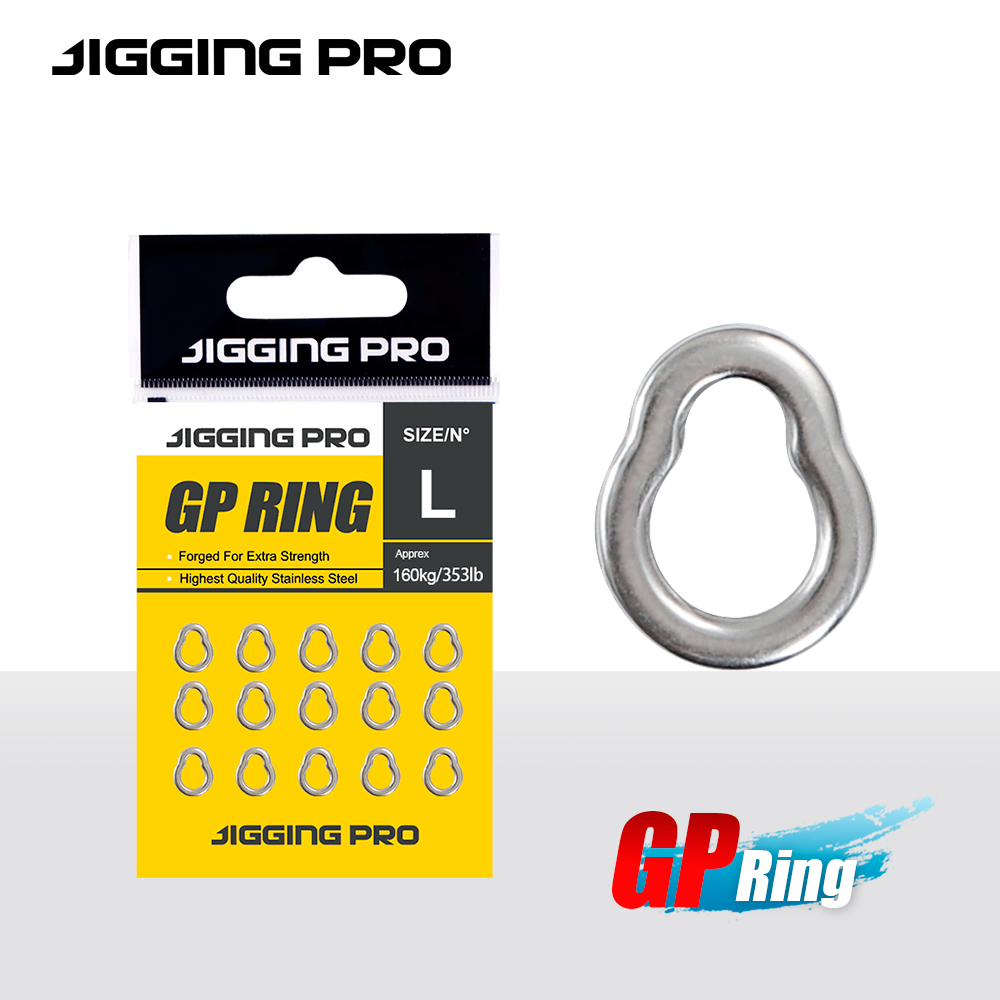 Fishing Equipment Cheap - JIGGING PRO 15-teiliges GP Solid Ring