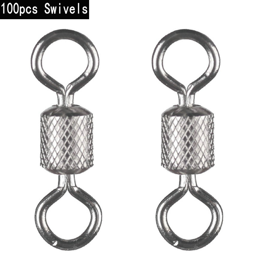Fishing Equipment Cheap - 100PCS Angeln Wirbel Kugellager Swivel Stecker