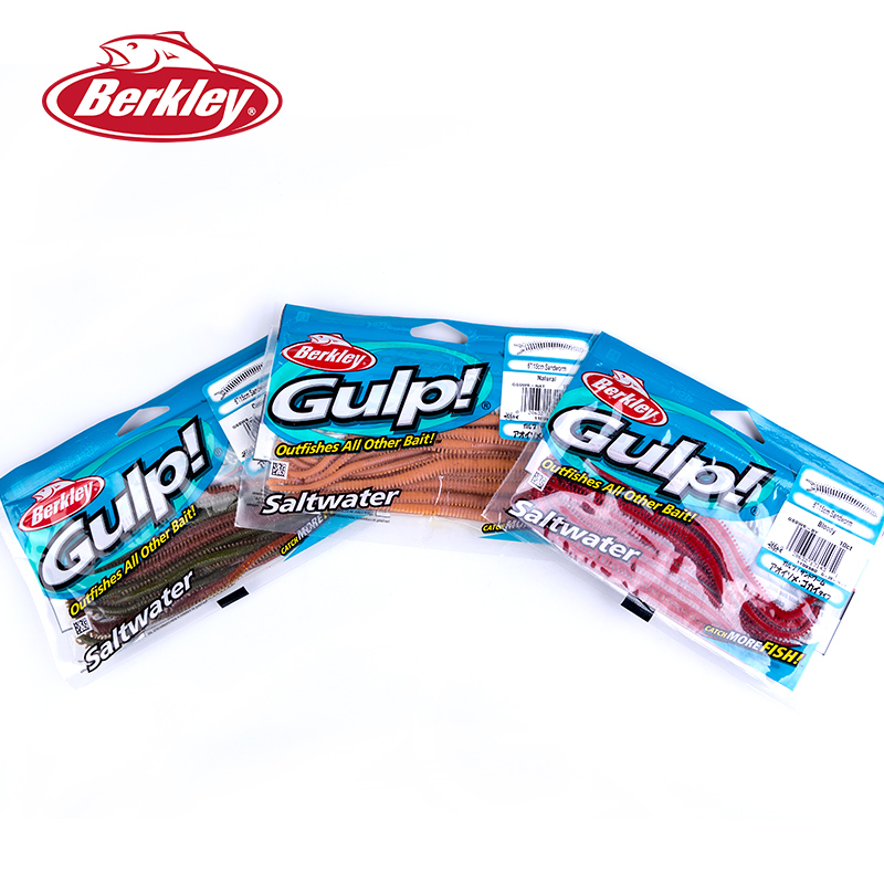 Fishing Equipment Brands - Original Berkley Marke Gulp 5cm/24Stück 15cm/10Stück