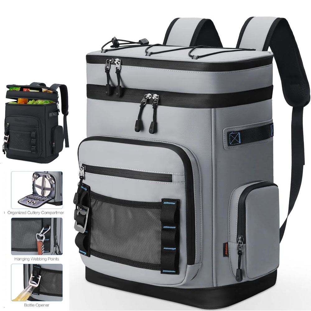 Fishing Equipment Bag - 30L Wasserdichter Isolierter Kühler-Rucksack für Männer