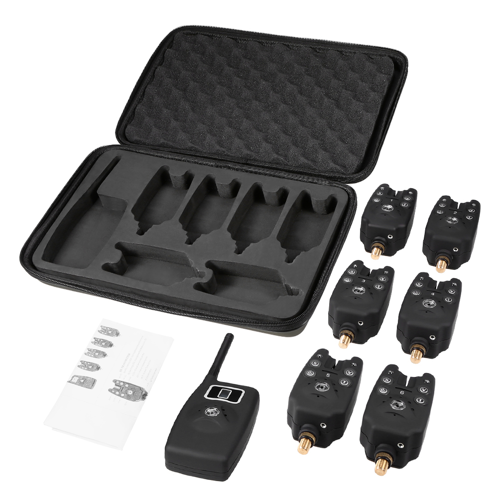 Fishing Equipment Bag - Lixada Wireless Fishing Bite Alarme Set