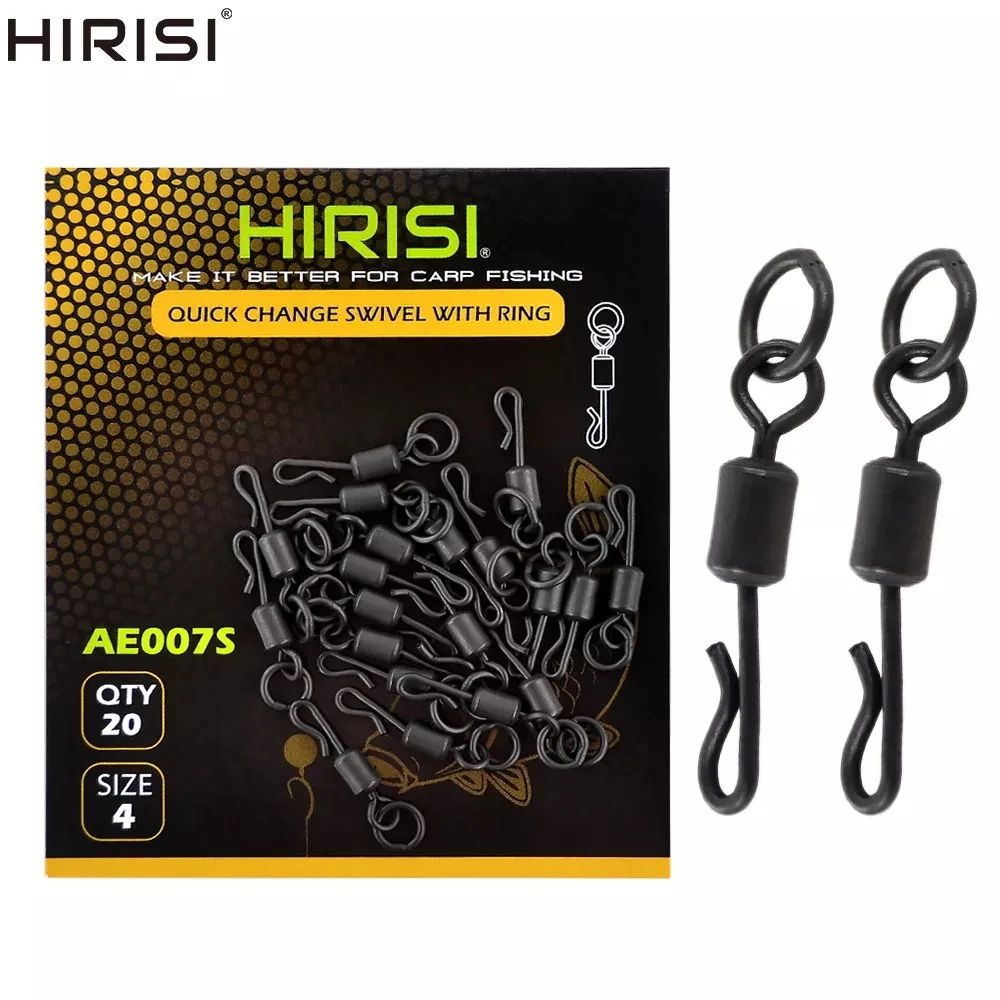 Fishing Equipment Cheap - Hirisi 20 Stück Karpfenangel-Zubehör, langer Q-förmiger