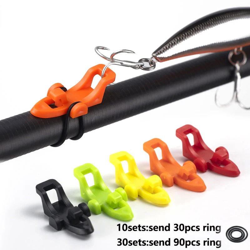Ice Fishing Tip Up - 10-30 stücke Angelrute Pol Haken Keeper