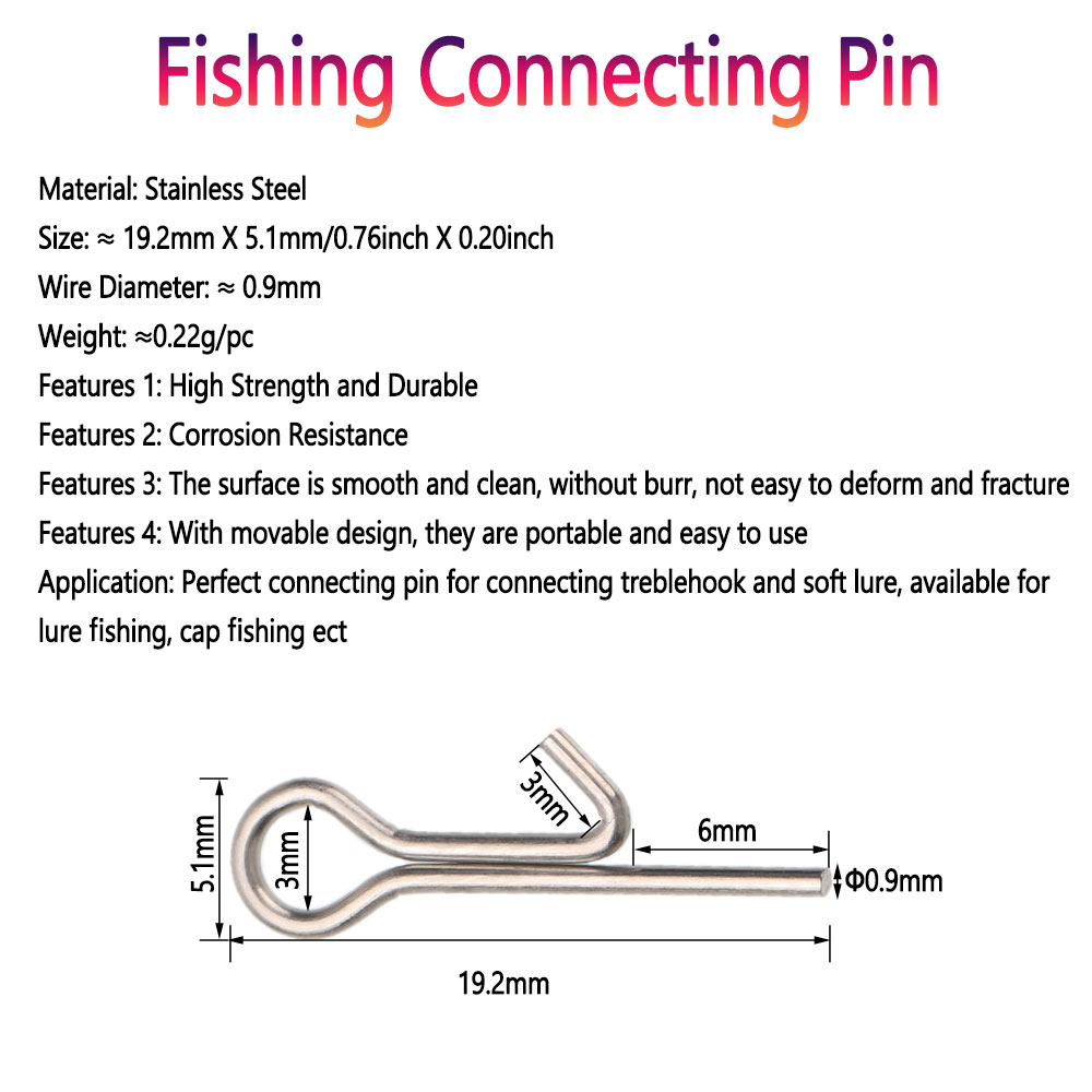 50/100 Stück Angelköder-Stinge – Fishing Equipment Cheap Bewertung und Preis