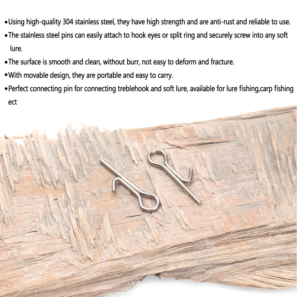 50/100 Stück Angelköder-Stinge – Fishing Equipment Cheap Bewertung und Preis
