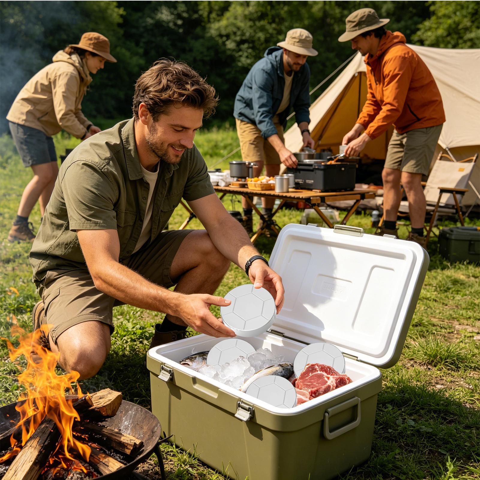 Edelstahl-Kühlbox mit Eispack, – Fishing Equipment Cheap Bewertung und Preis