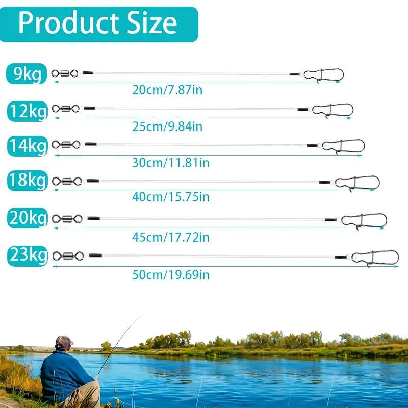 15 Stück Fluorocarbon-Vorfäche – Ice Fishing Tip Up Bewertung und Preis