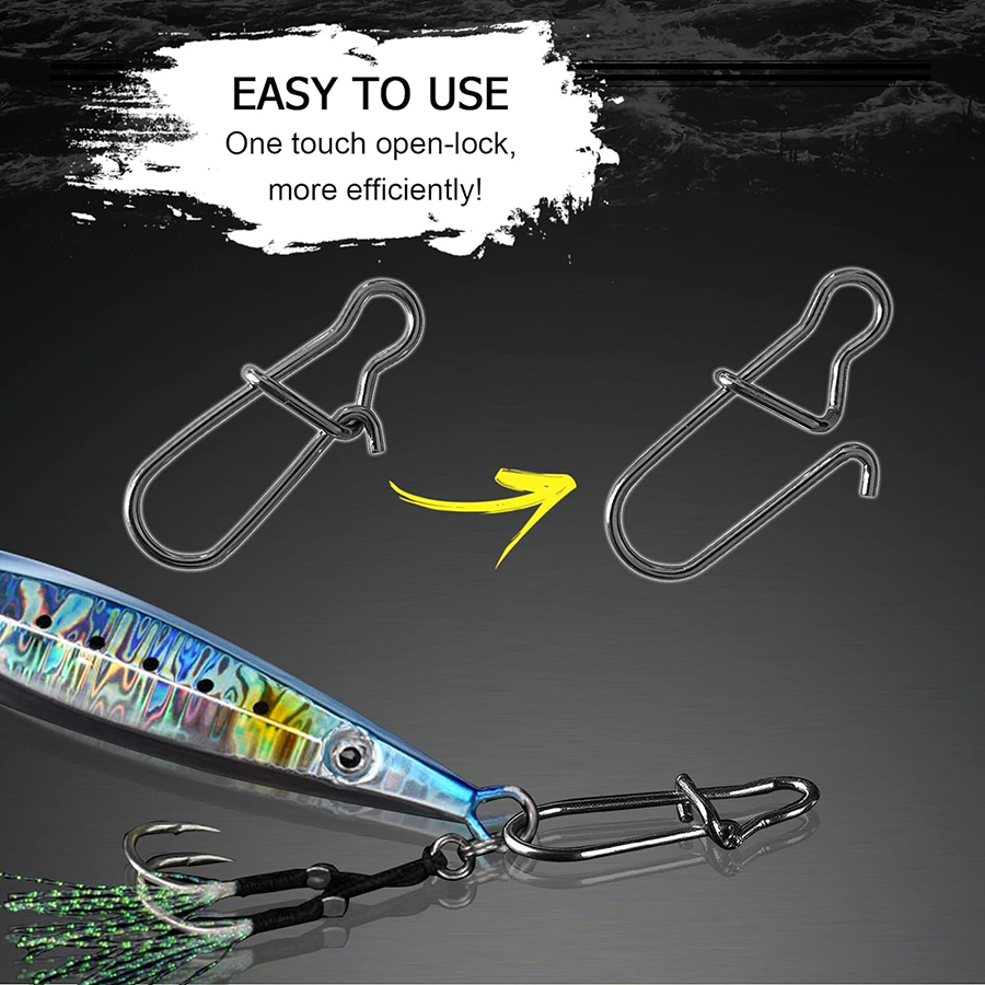 50 Stück Crankbait Snaps Edels – Fishing Equipment Carp Bewertung und Preis