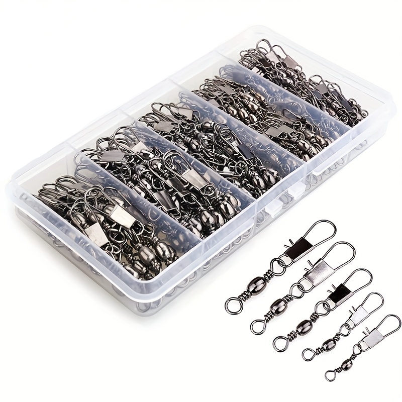 50/200 Stück Barrel-Snap-Wirbe – Ice Fishing Tip Up Bewertung und Preis